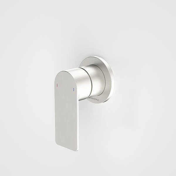 Caroma Urbane II Bath/Shower Mixer Round Brushed Nickel - Image 3