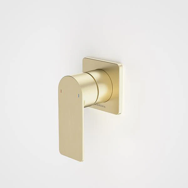 Caroma Urbane II Bath/Shower Mixer Square Brushed Brass - Image 3