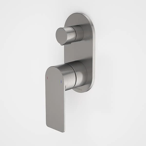 Caroma Urbane II Bath/Shower Mixer With Diverter Round Gunmetal - Image 3