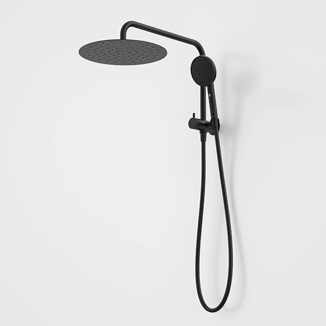 Caroma Urbane II Compact Twin Shower Matte Black - Image 2