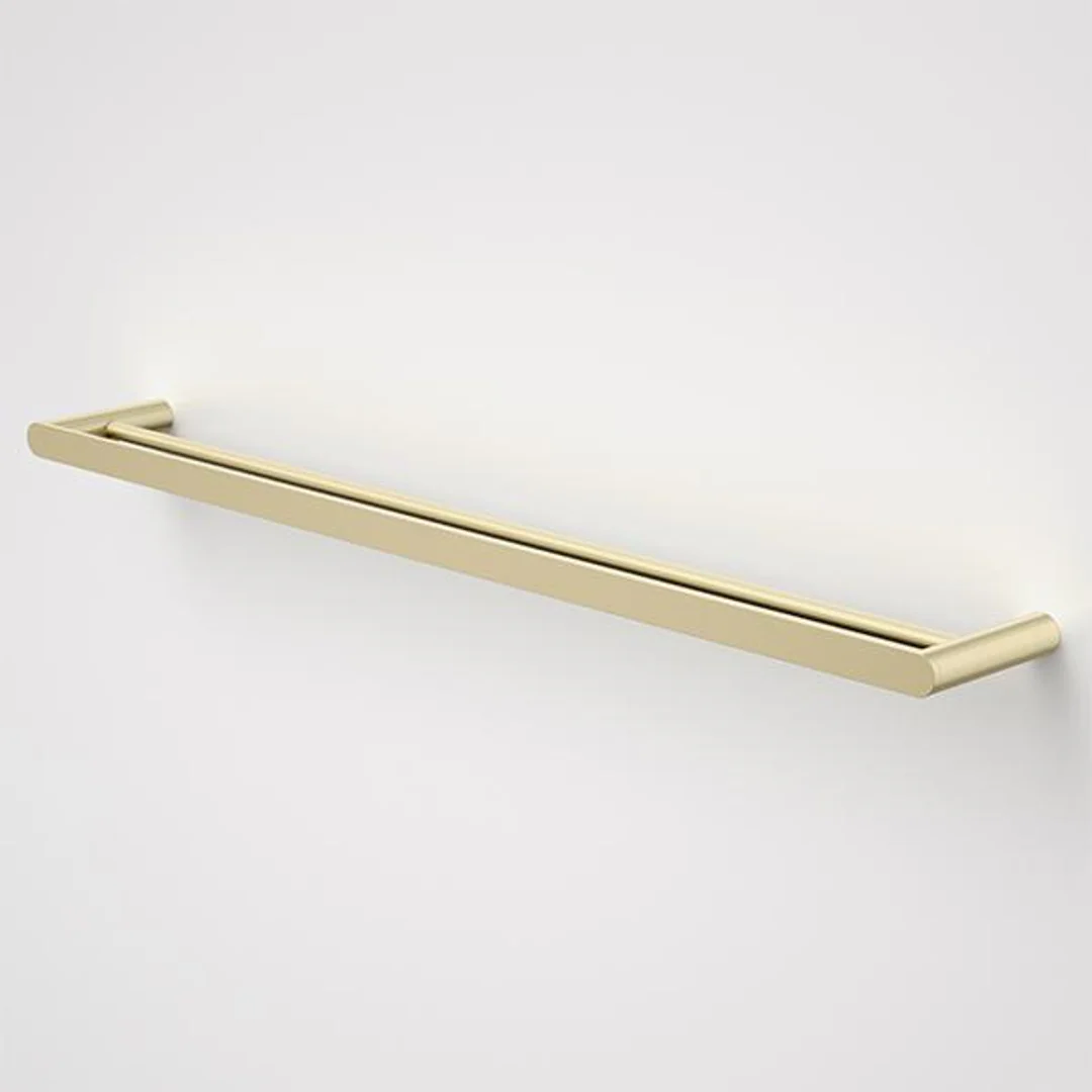 Caroma Urbane II Double Towel Rail 825mm Brushed Brass - Image 2