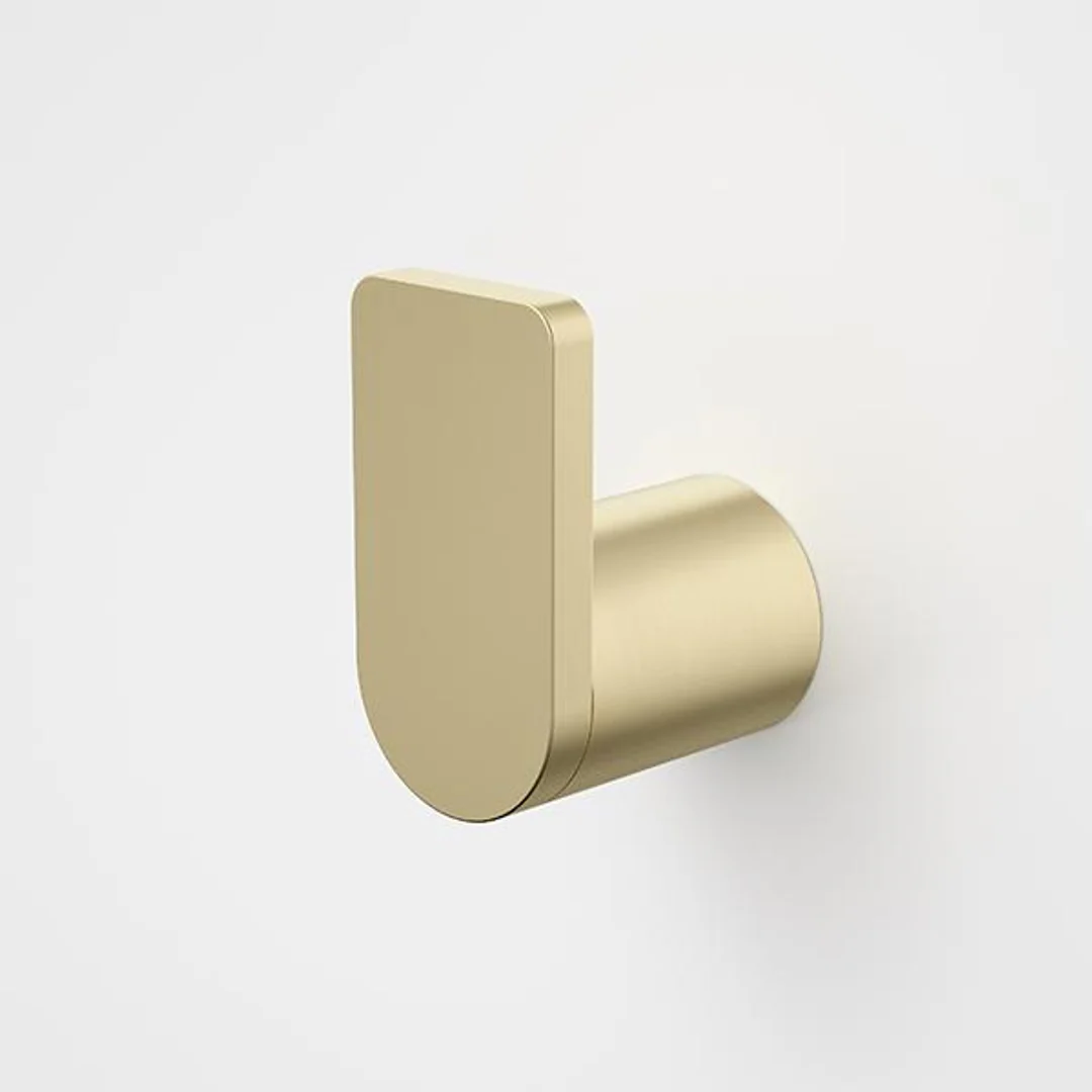 Caroma Urbane II Robe Hook Brushed Brass - Image 2