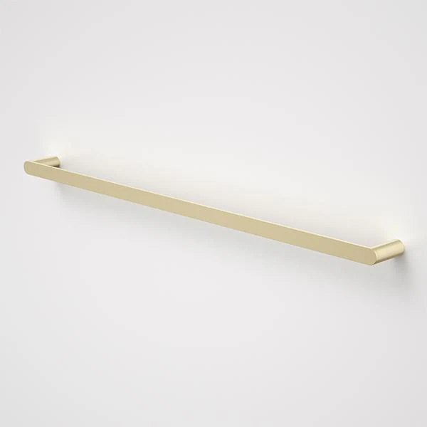 Caroma Urbane II Single Towel Rail 825mm Brushed Brass - Image 3