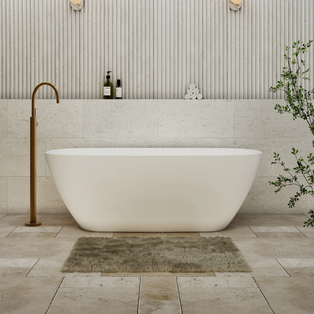 Cassa Design Rec Slimline Bath Gloss White 1500mm - Image 2