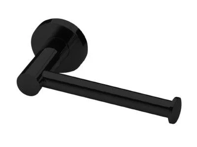 Castano Capri Straight Toilet Roll Holder Black Catrhb - Image 3
