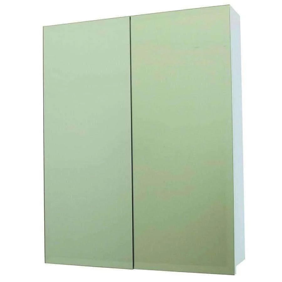 Castano Florence 600mm Mirrored Wall Cabinet White - Image 3