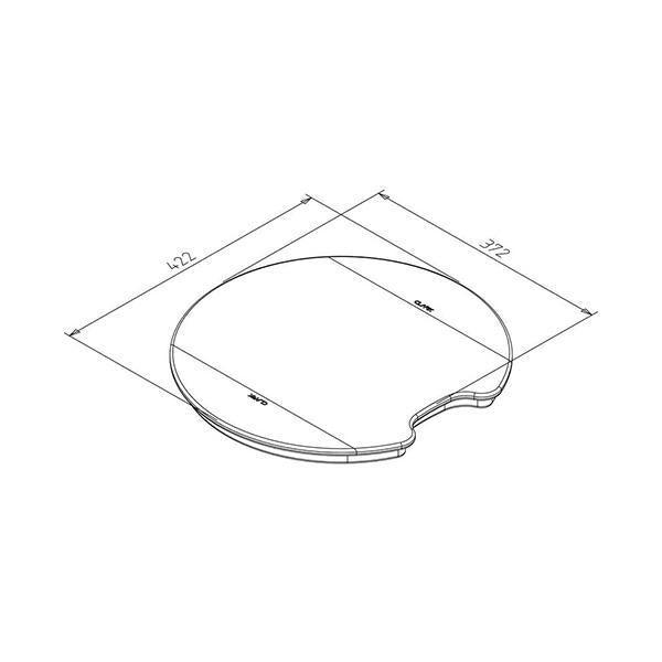 Clark Cellini Single Bowl With Tap Landing 1 Tap Hole - Image 4