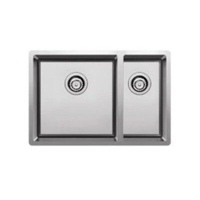 Clark Prism 1.5 Bowl Lh 1 Tap Hole S/Steel Sink Undermount Or Overmount