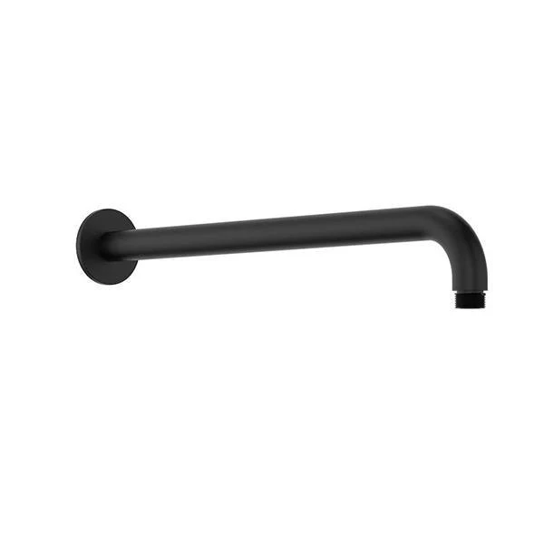 Clark Right Angled Wall Arm 400mm - Matte Black - Image 3