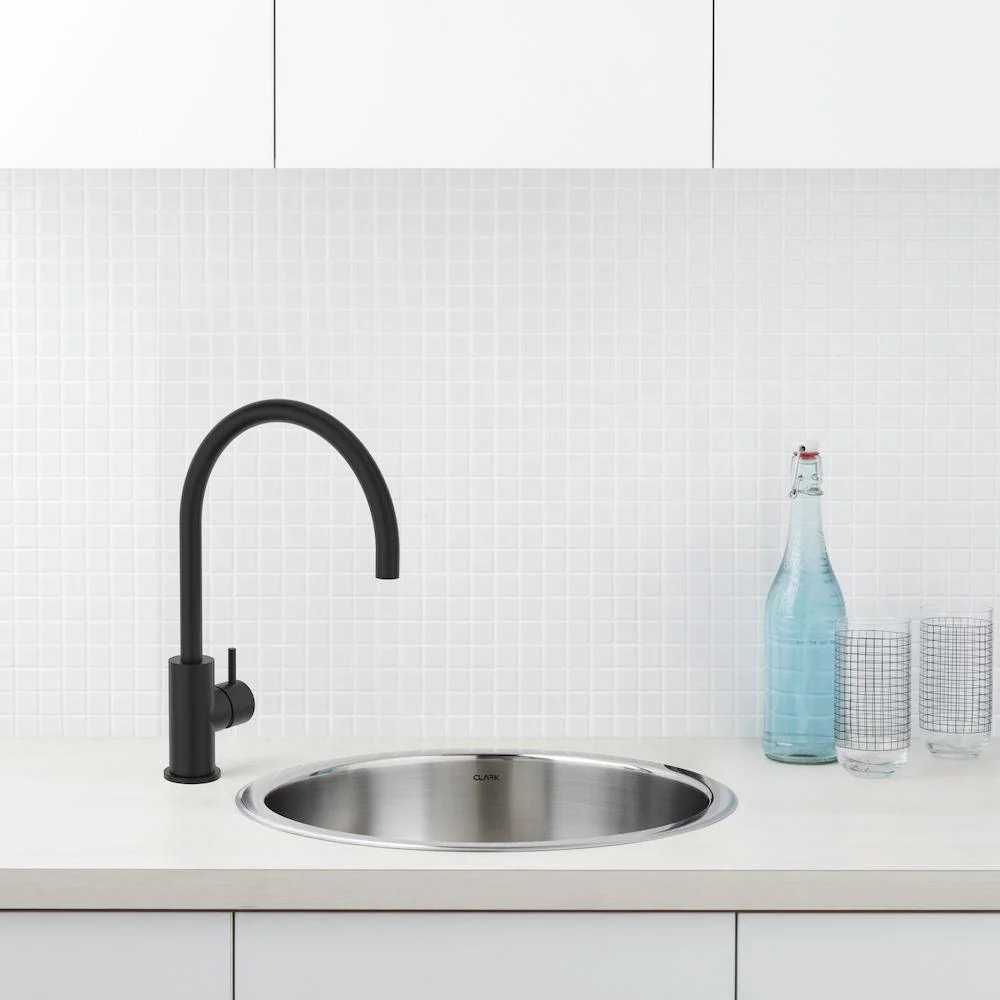 Clark Round Bowl S/Steel Sink Overmout 4010 - Image 5