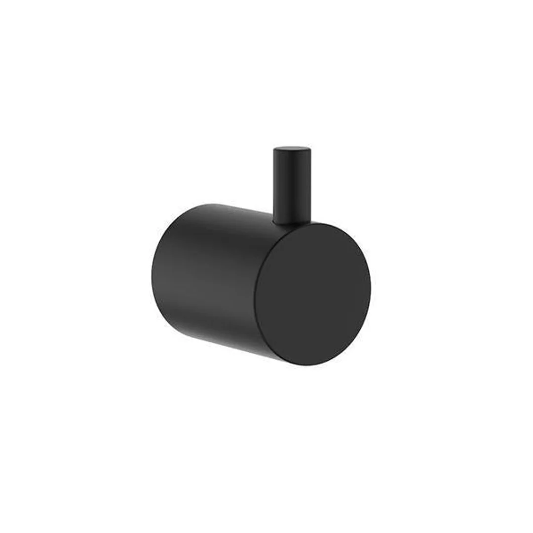 Clark Round Robe Hook - Matte Black - Image 2