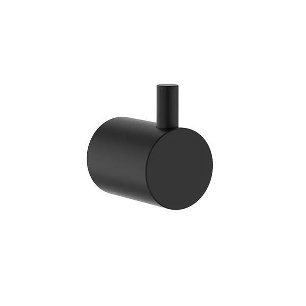 Clark Round Robe Hook - Matte Black - Image 3