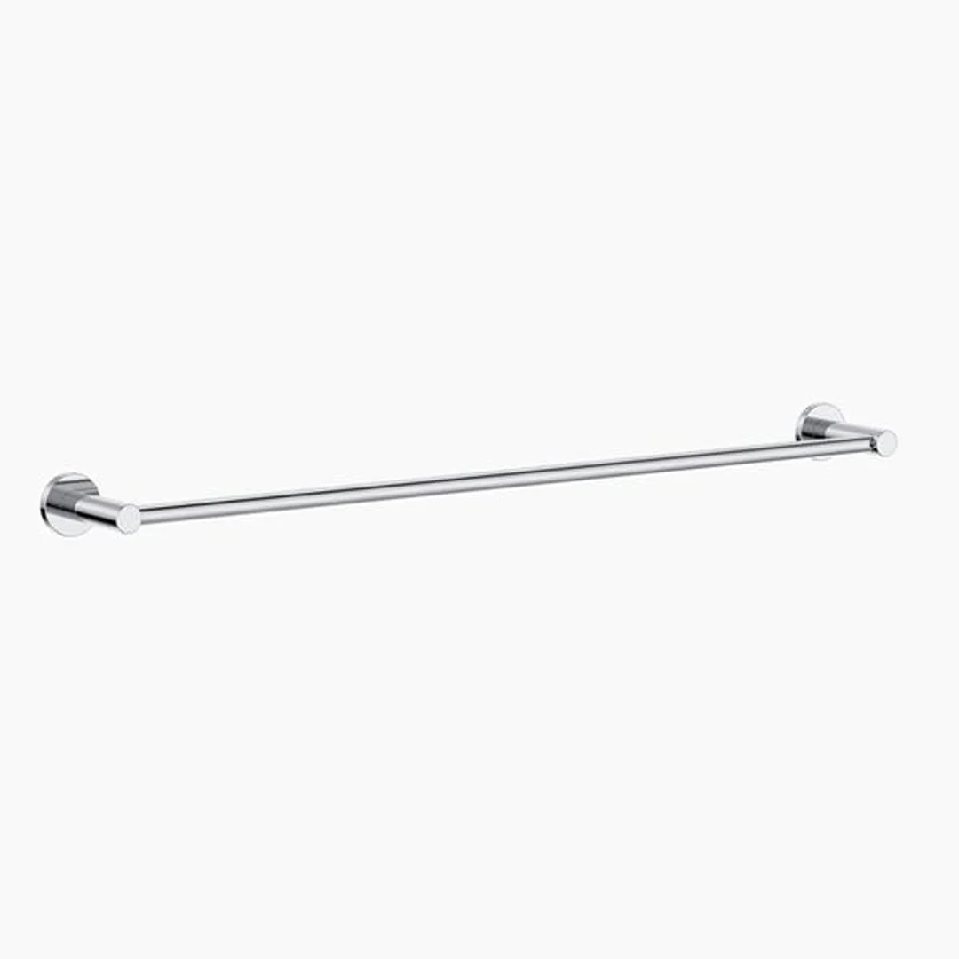 Clark Round Single Towel Rail Chrome - Image 2