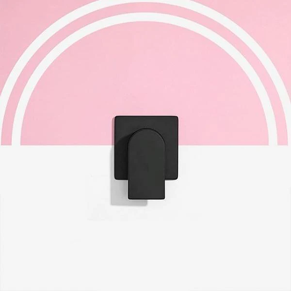 Clark Round Square Wall Mixer - Matte Black - Image 7