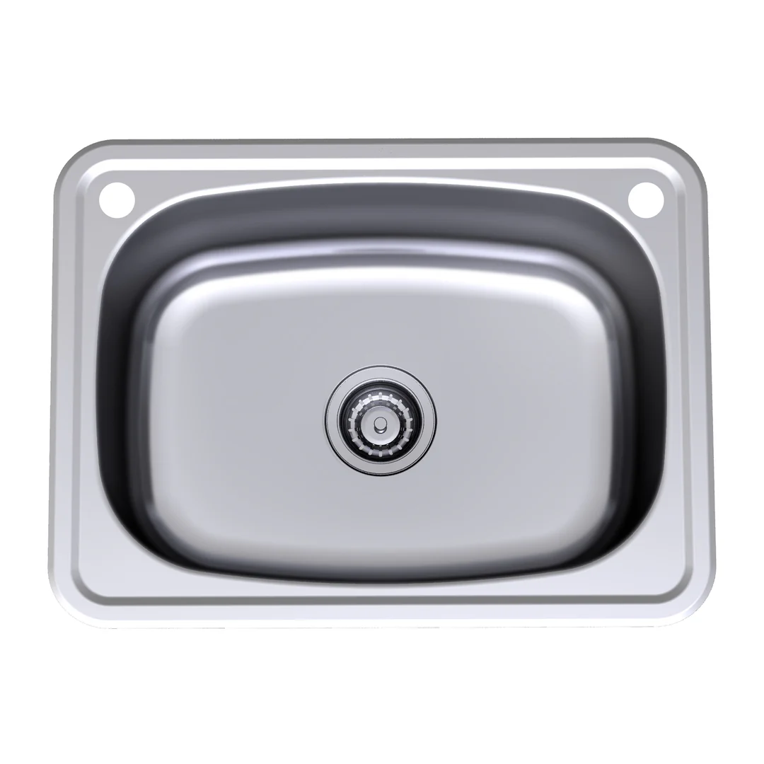 Clark S/S Single Tub Only 8510 45Ltr With Bypass - Image 2