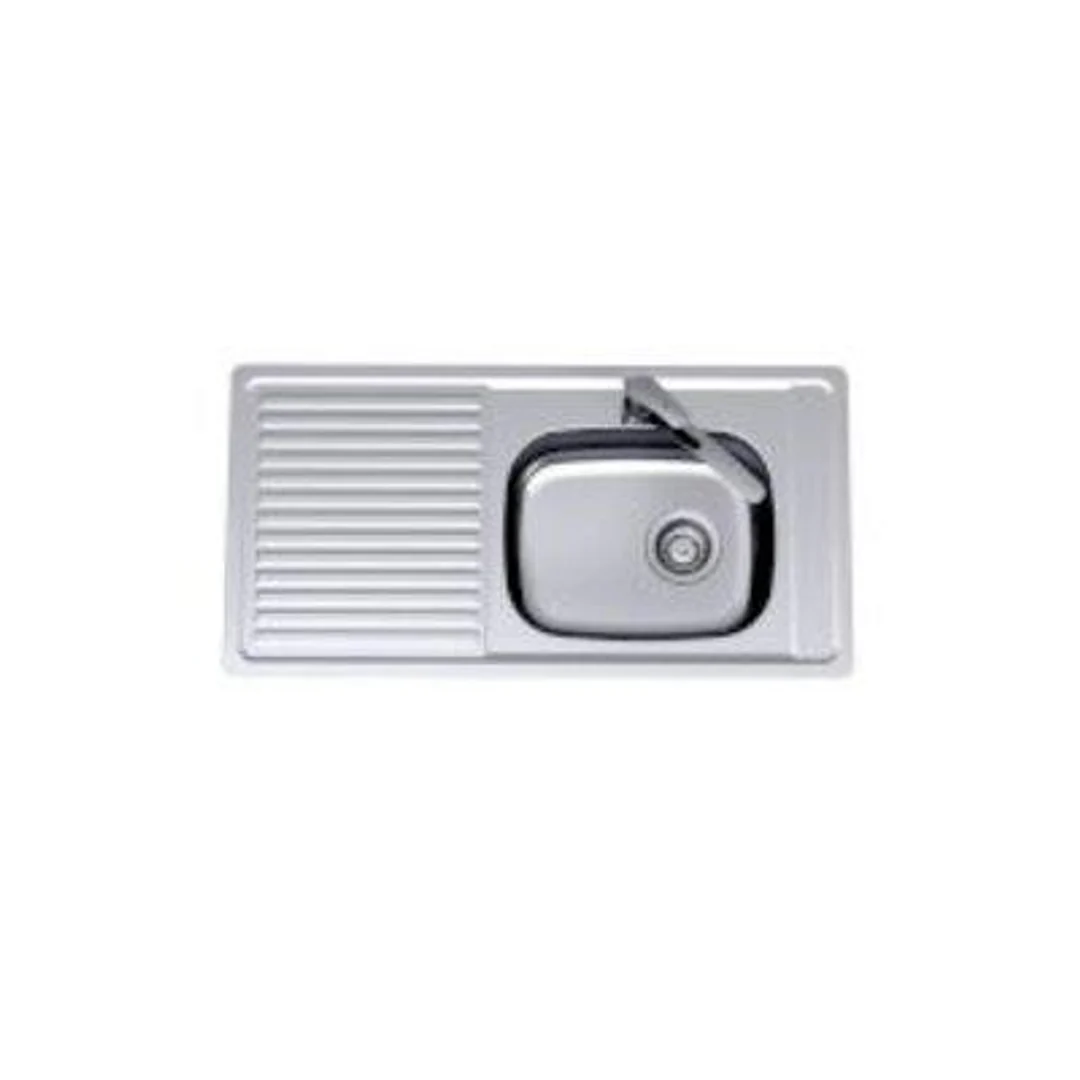Clark S/S Sink F/Line 1004F 930mm R/H Sngl Bowl  1 Tap Hole