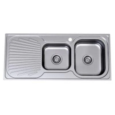 Clark Vital 1080mm 1.75 End Bowl Sink 1127 1 Tap Hole Right