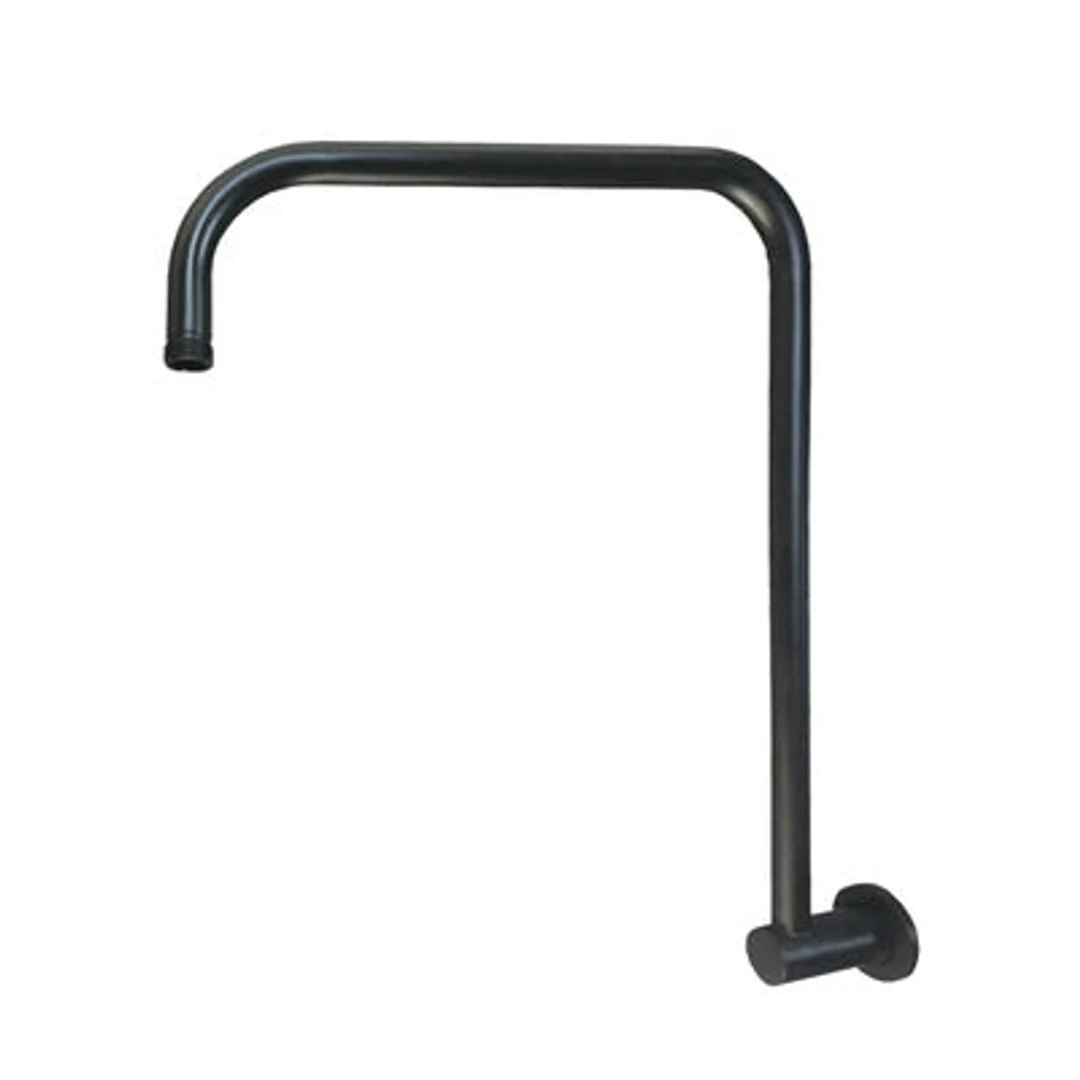 Collis High Rise Shower Arm Matte Black Height-381.5 Reach-271.5mm Hrsa8-Mb - Image 2