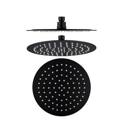 Collis Ino Round Ss Shower Head 250mm Matte Black Iw-Sus5500-10Mb - Image 3
