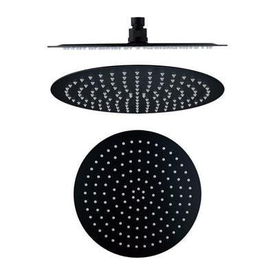 Collis Ino Round Ss Shower Head 300mm Matte Black Iw-Sus5500-12Mb - Image 3