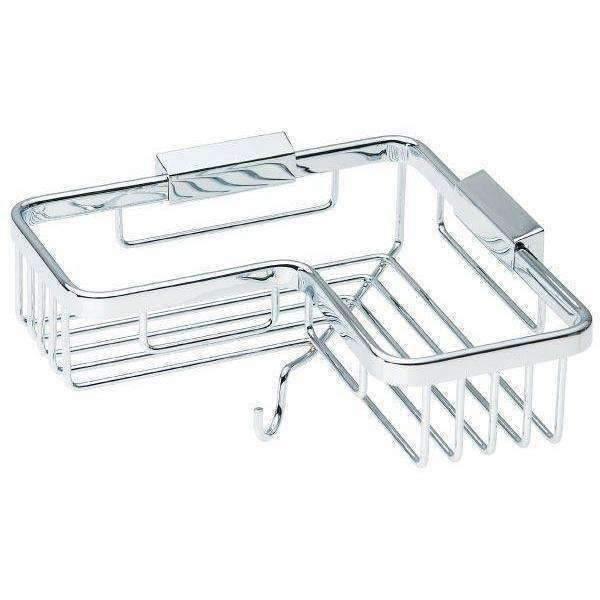 Con-Serv Corner Basket With Hook Chrome Wb006C - Image 3
