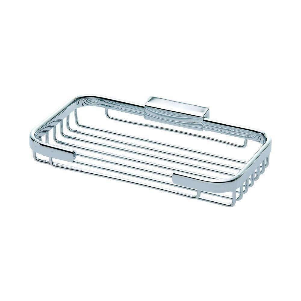 Con-Serv Open Front Rectangular Basket Medium Chrome Wb004C - Image 3