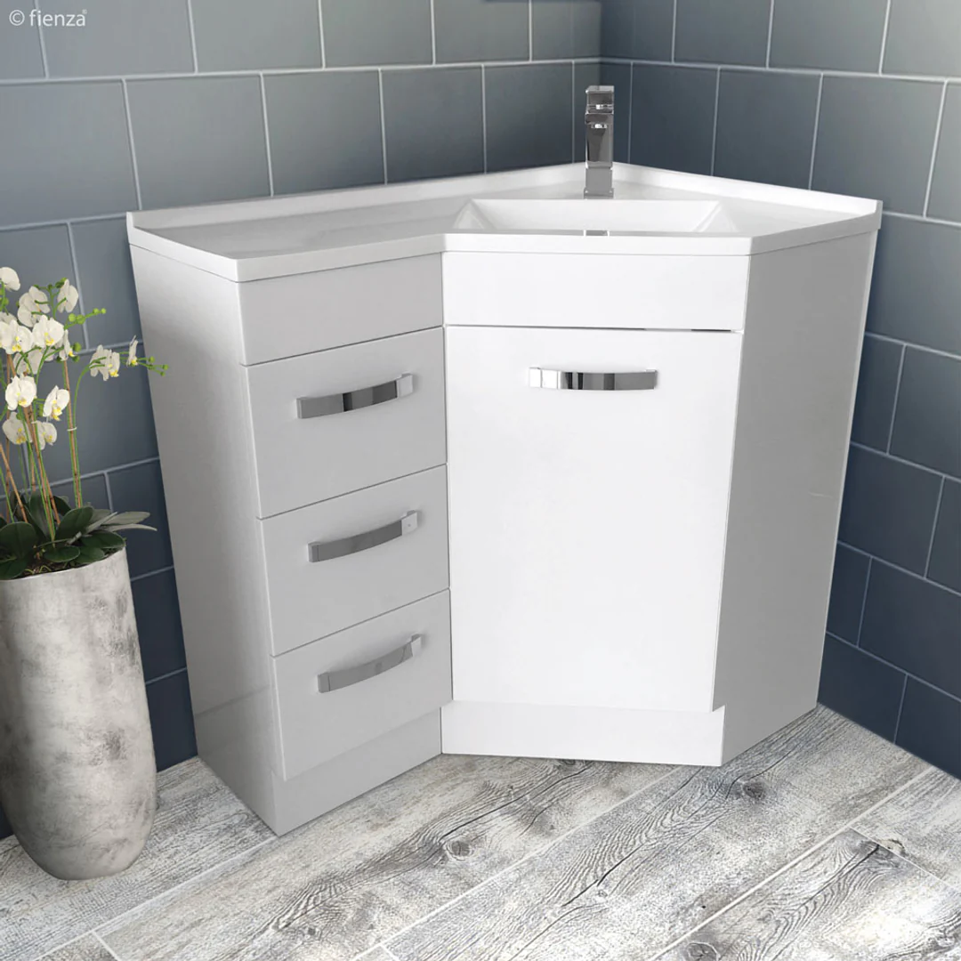 Corner Vanity 600 X 900mm Right Hand Drawers(Fienza P#:Pc6090) - Image 3