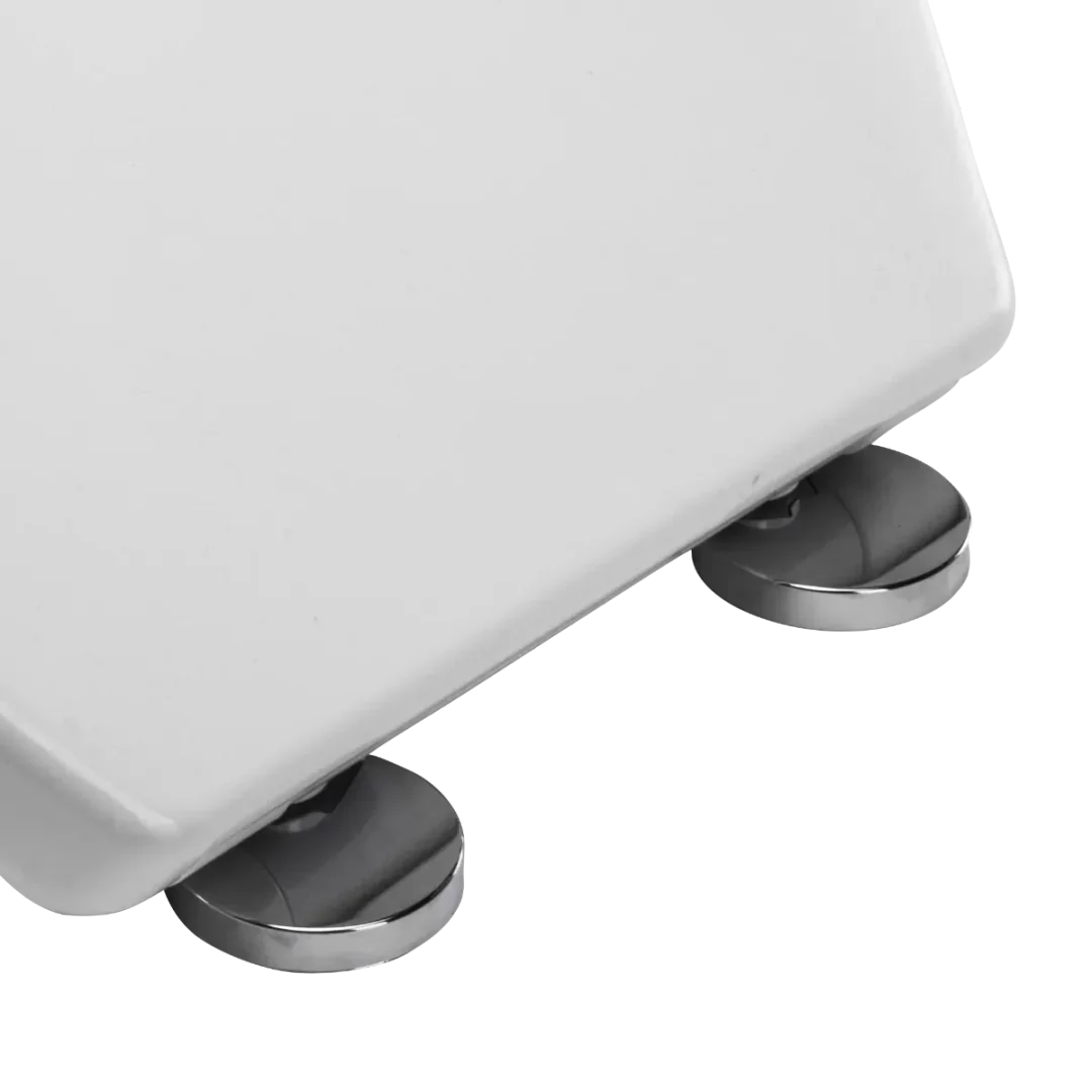 Croydex Constance Toilet Seat White - Image 4