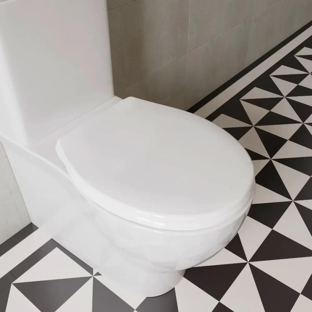Croydex Constance Toilet Seat White - Image 7