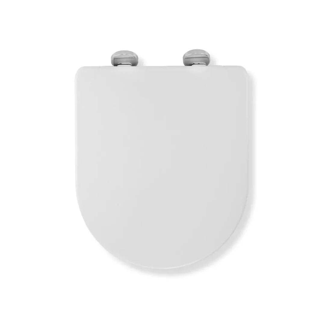 Croydex Eyre Toilet Seat White - Image 7