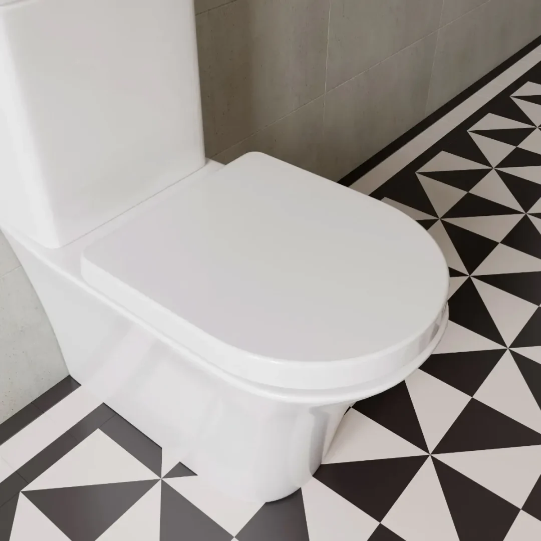 Croydex Eyre Toilet Seat White - Image 8