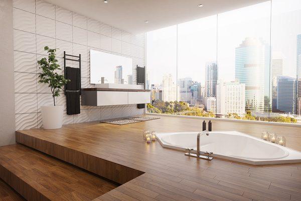 Decina Angelique Bath White 1465mm - Image 5