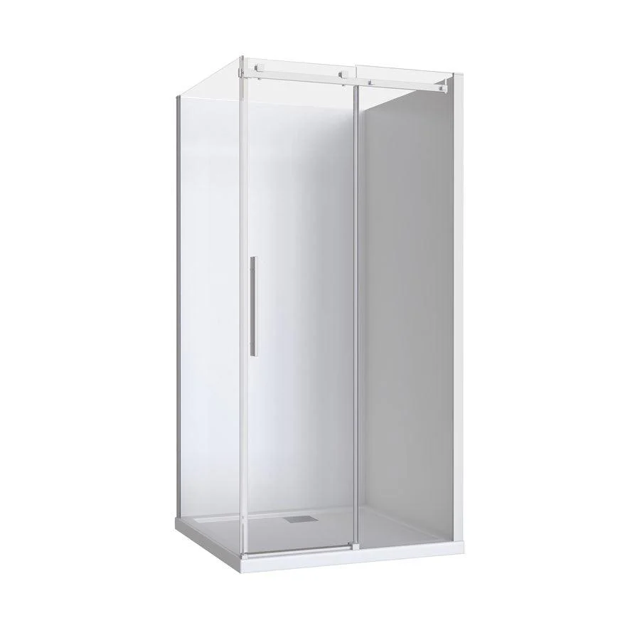 Decina Avalon 1200 Frameless Sliding Shower System - Image 4