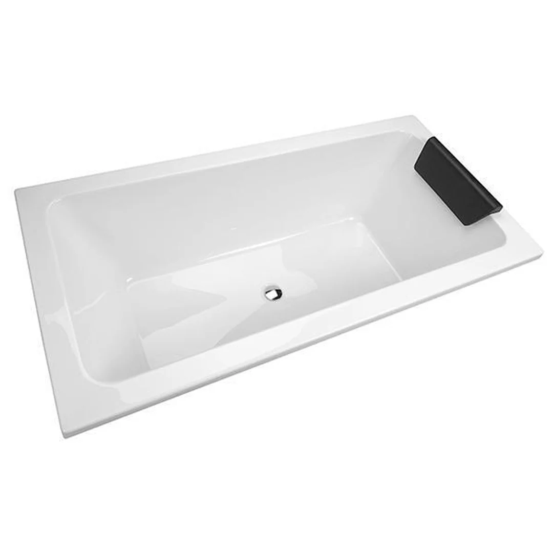 Decina Carina Retangle Bath White 1750mm - Image 2