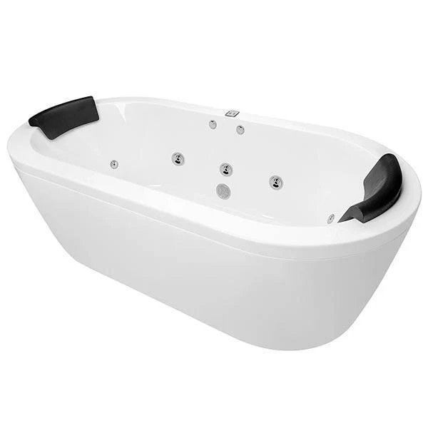 Decina Mintori Contour Freestanding 14 Jets Spa Bath 1790mm - Image 3