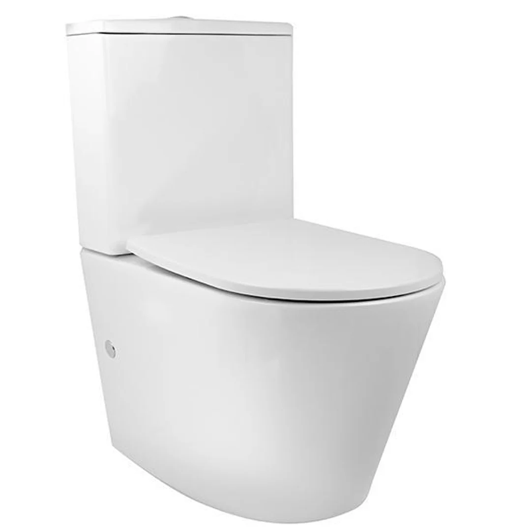 Decina Renee Rimless Wall Faced Toilet Suite - Image 2