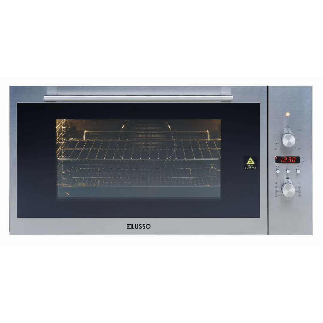 Di Lusso 900mm Stainless Steel & Black 100Lt Oven 8 Functions Ov908Dsl - Image 2