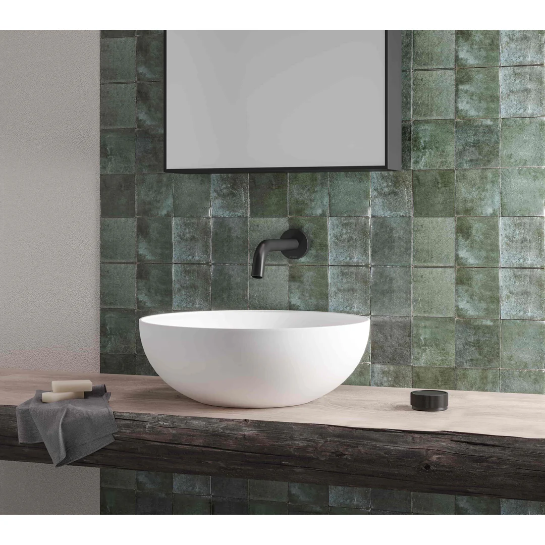 Domus Living Ampolla Above Counter Basin Matte White - Image 2