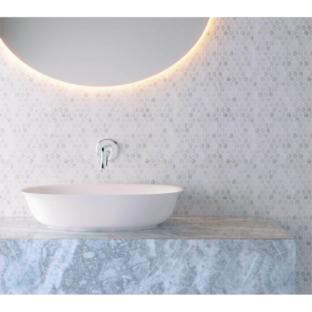 Domus Living Caria Above Counter Basin Matte White - Image 2