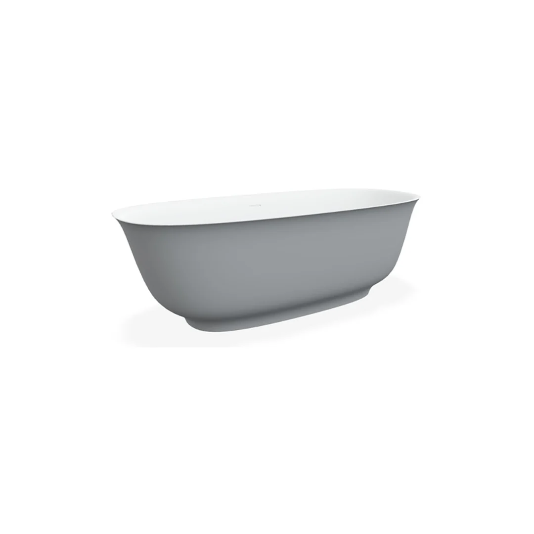 Domus Living Caria Stone Freestanding Bath Custom Colour 1700mm - Image 2