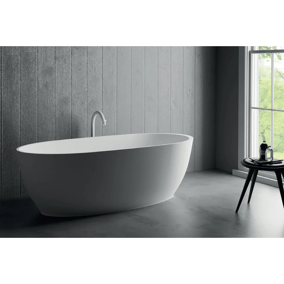 Domus Living Diana 150 Freestanding Bath Matte White 1500mm