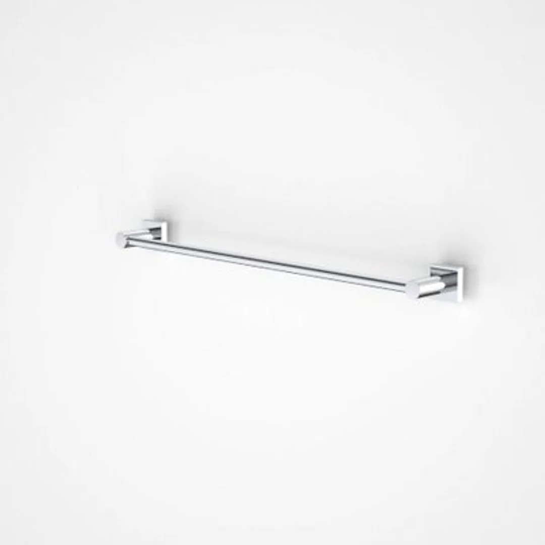 Dorf Enix Single Towel Rail 600mm       Chrome - Image 2