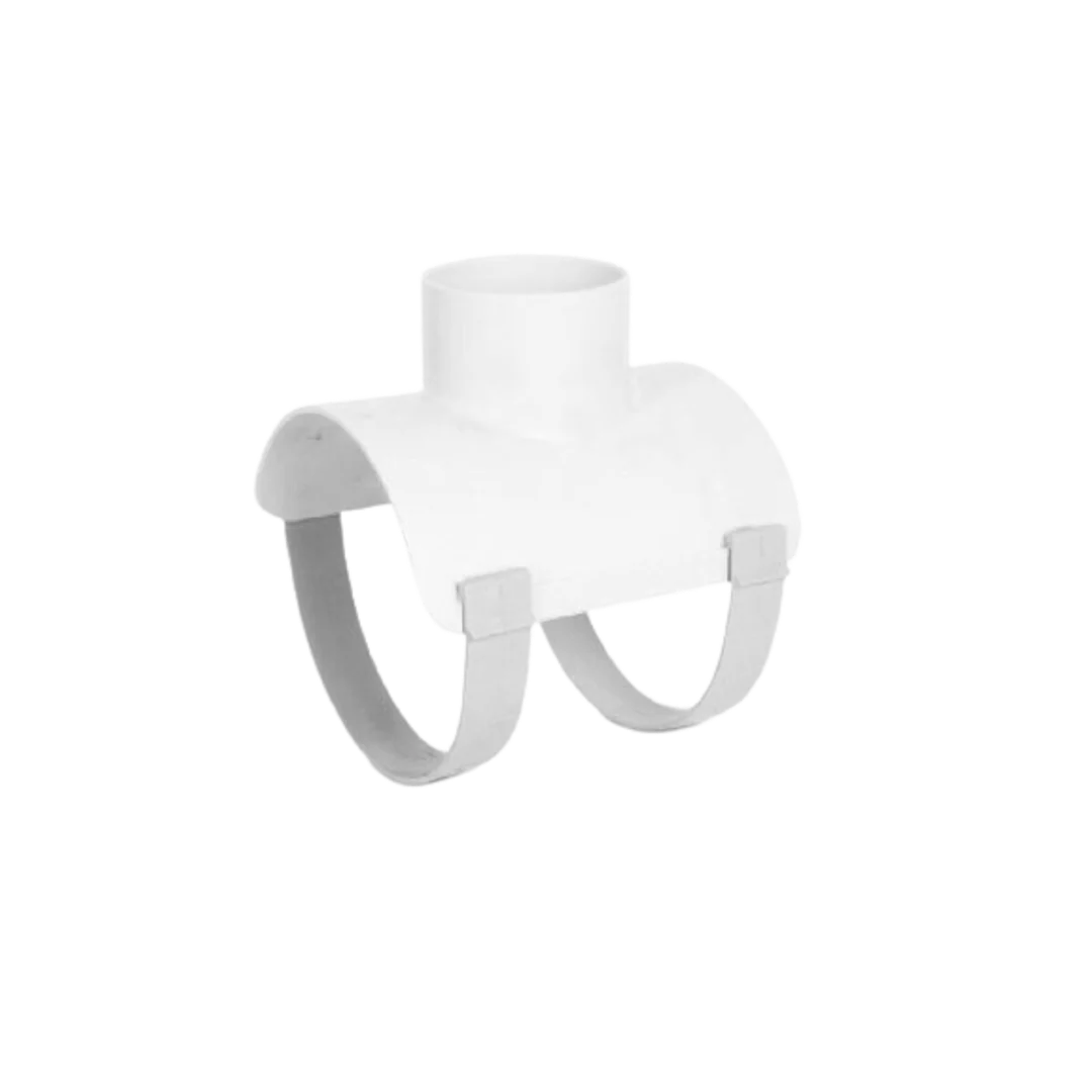 DWV CLAMP ON BOSS 100 X 50 90DEG SINGLE PIECE