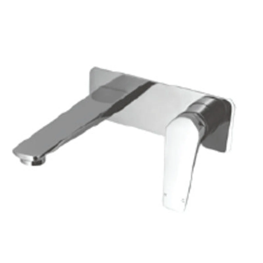 Ect Exon Wall Basin/Bath Mixer Chrome Wt1107
