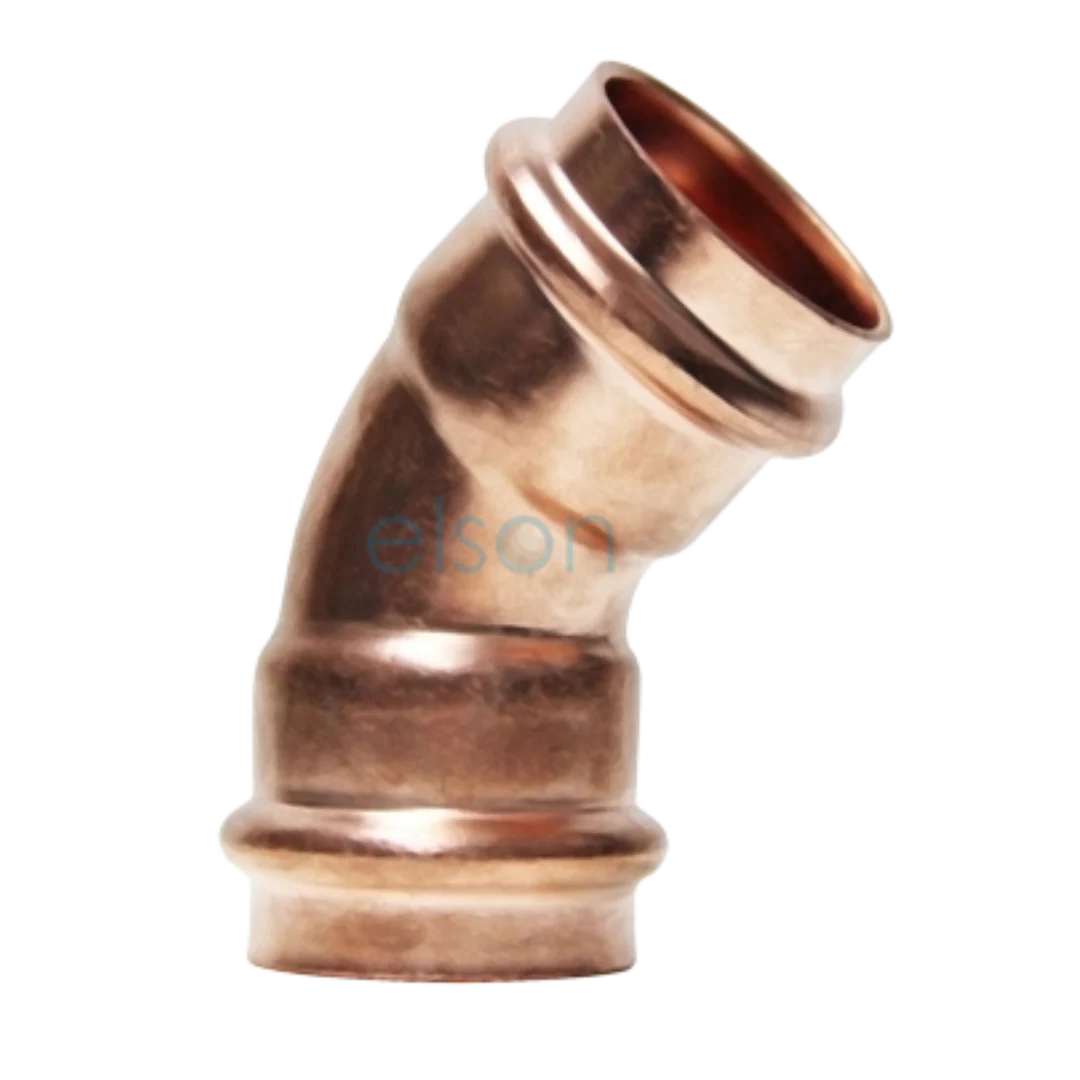 Copper Press Elbow 45 Degree FF - Water