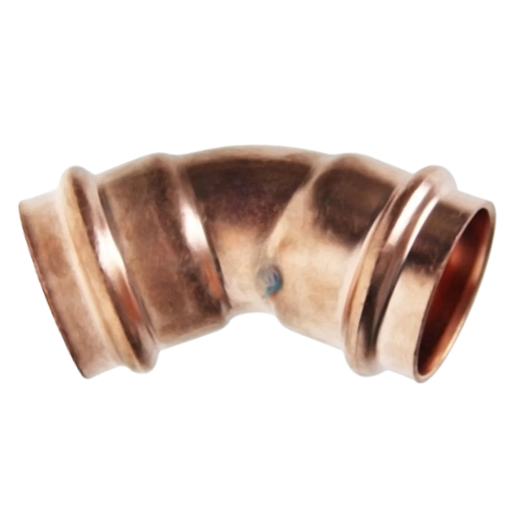 Copper Press Elbow 45 Degree FF - Water - Image 2