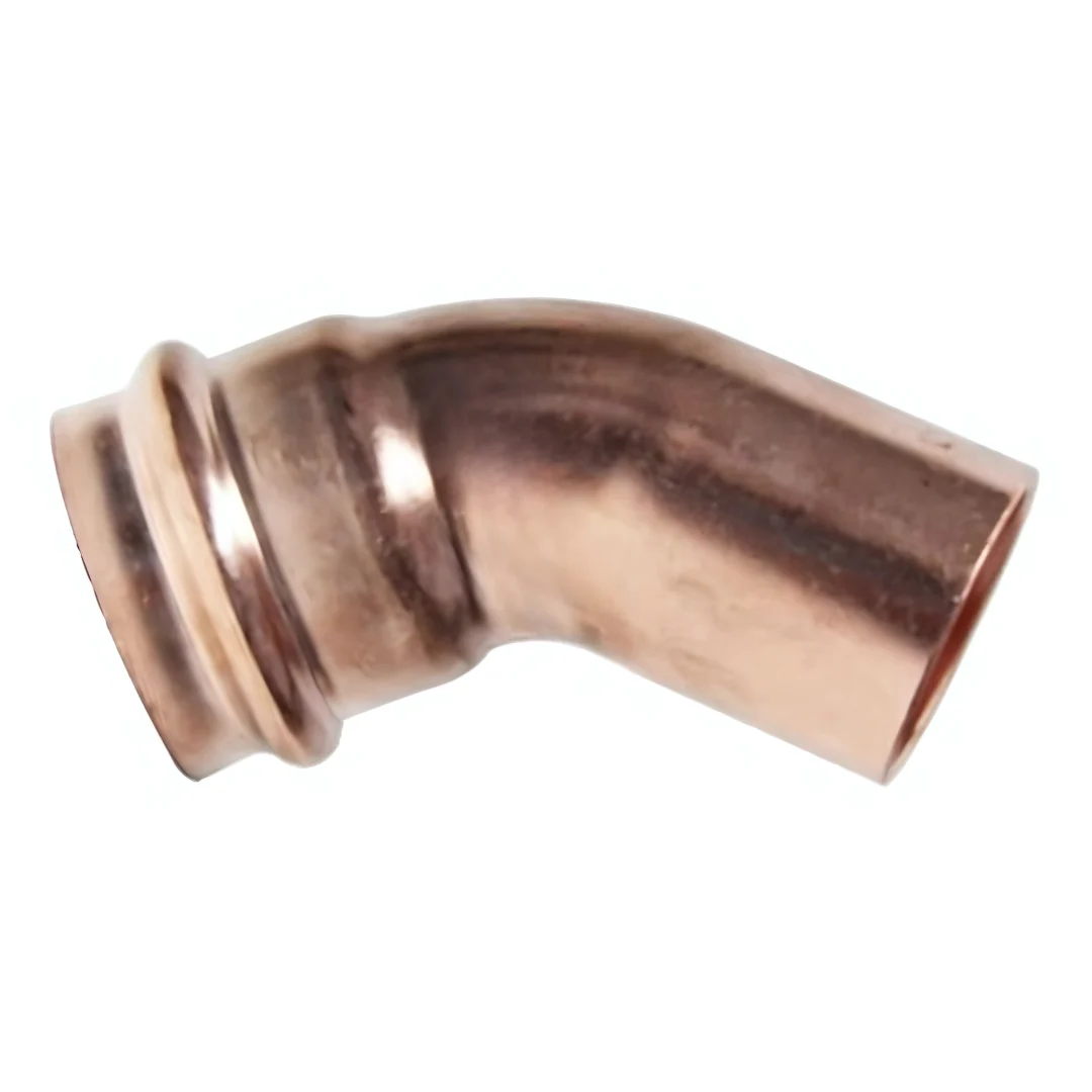 Copper Press Elbow 45 Degree FF - Gas - Image 2