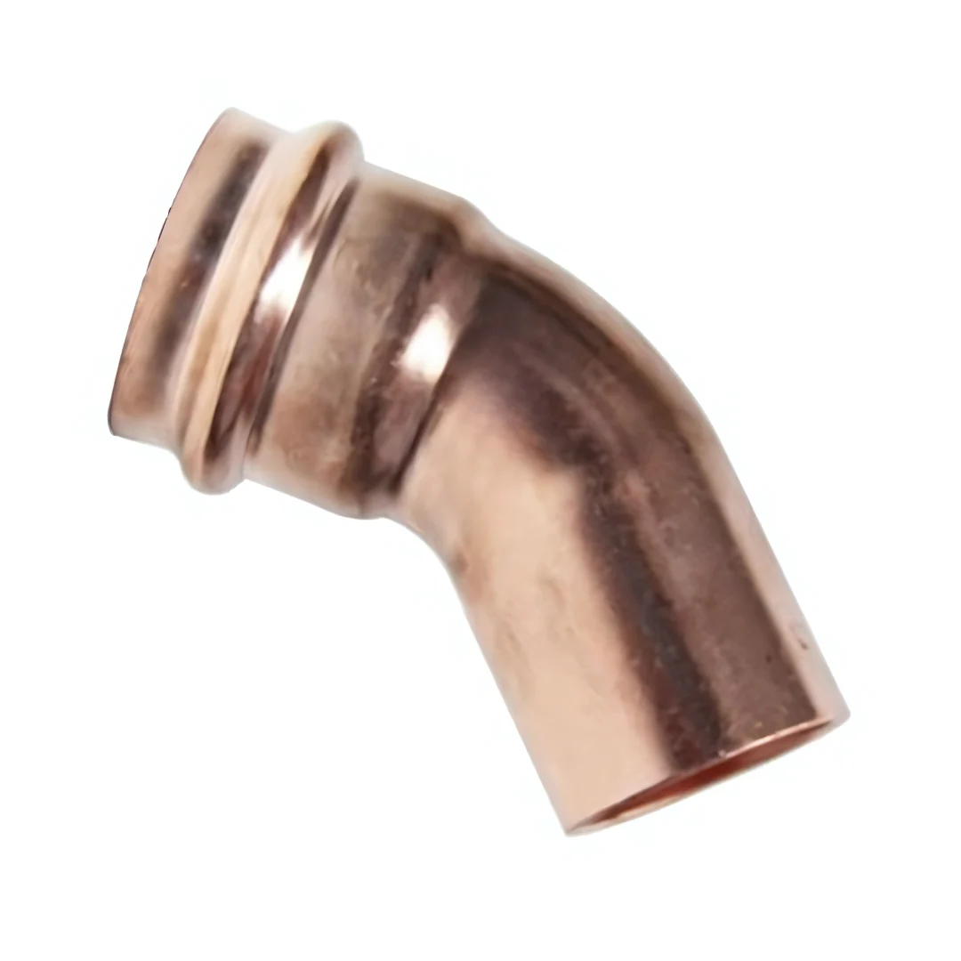 Copper Press Elbow 45 Degree FF - Gas - Image 3