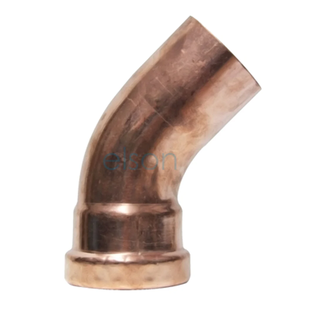 Copper Press Elbow 45 Degree MF - Water - Image 11