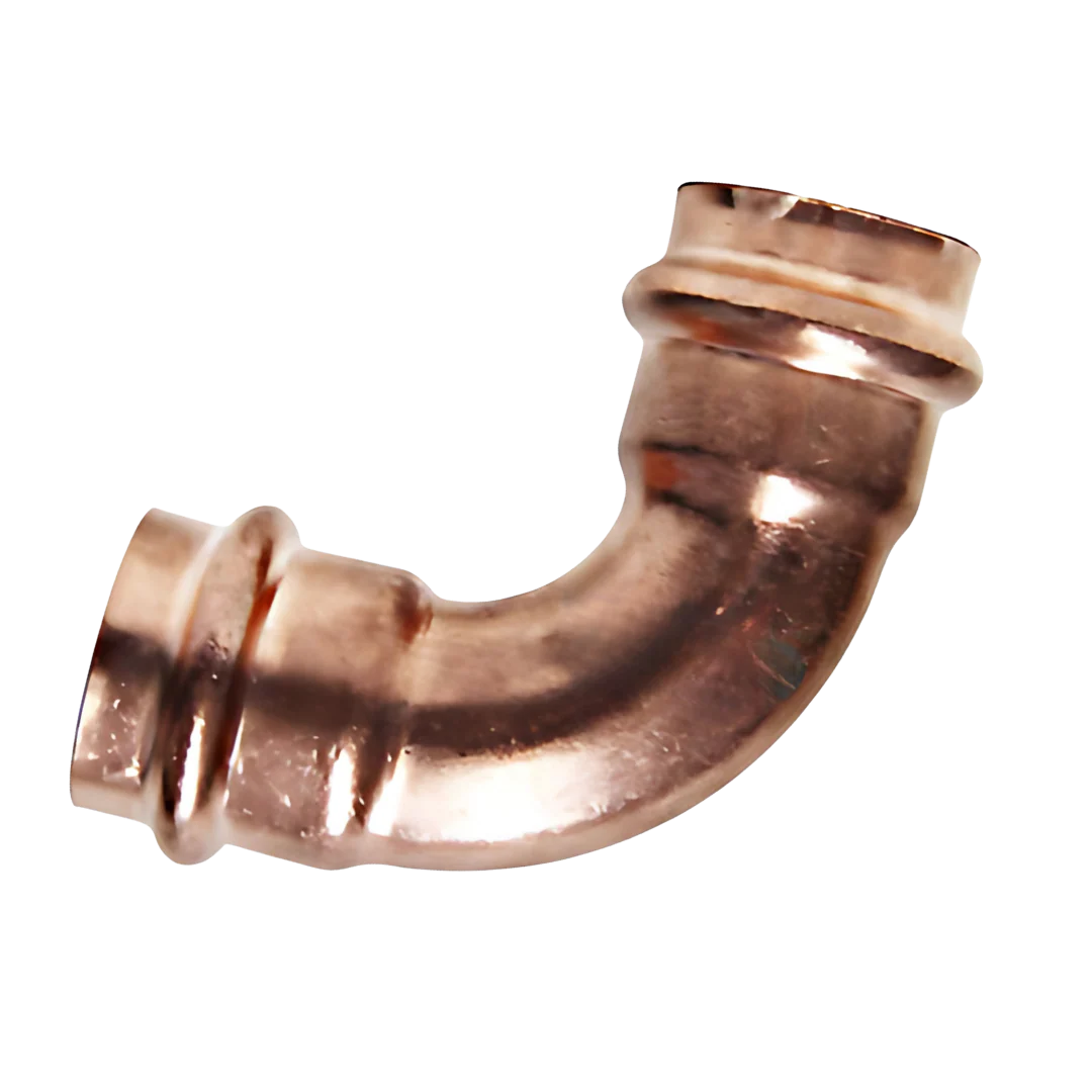 Copper Press Elbow 90 Degree FF - Water - Image 3